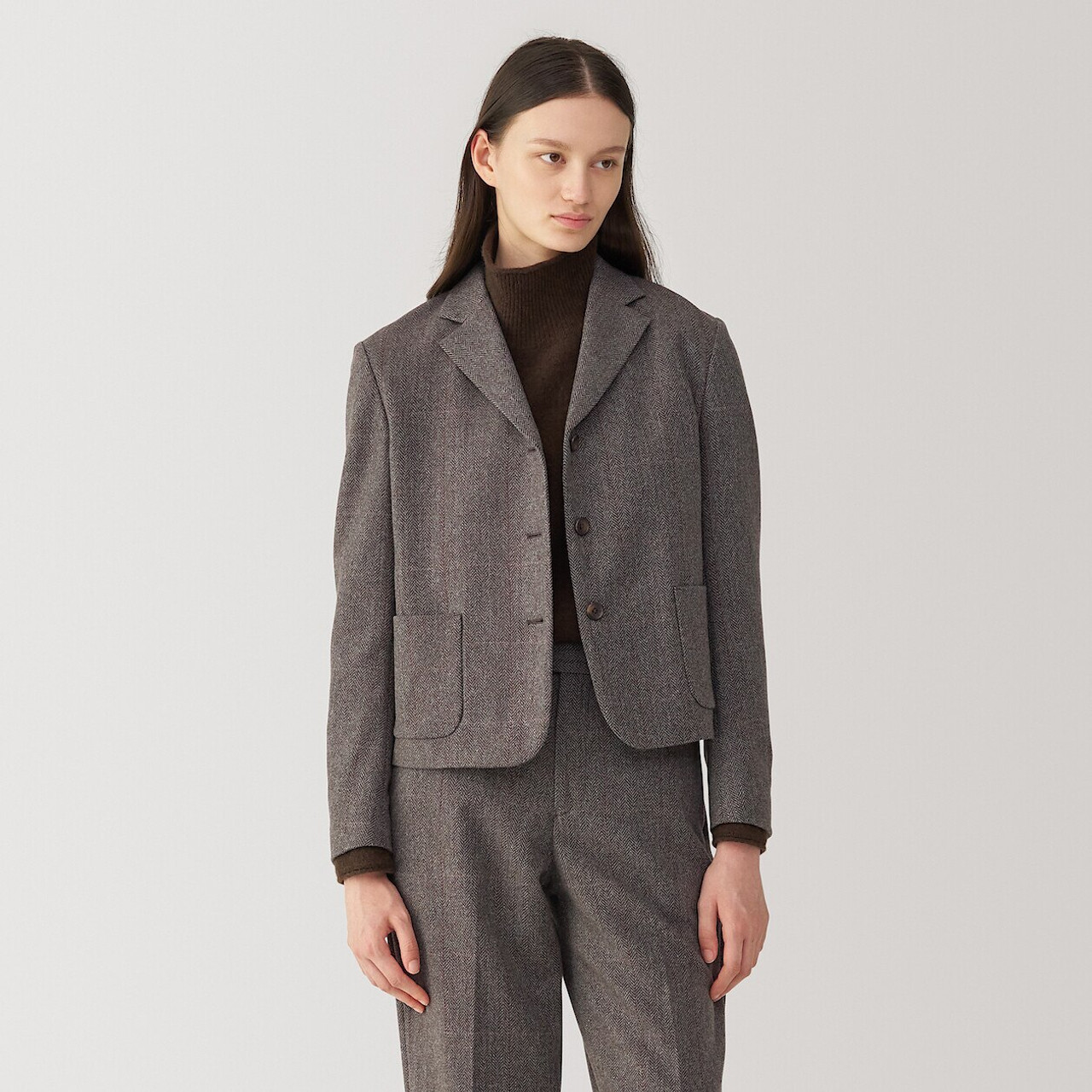 Women's Recycled Wool Blend Blazer