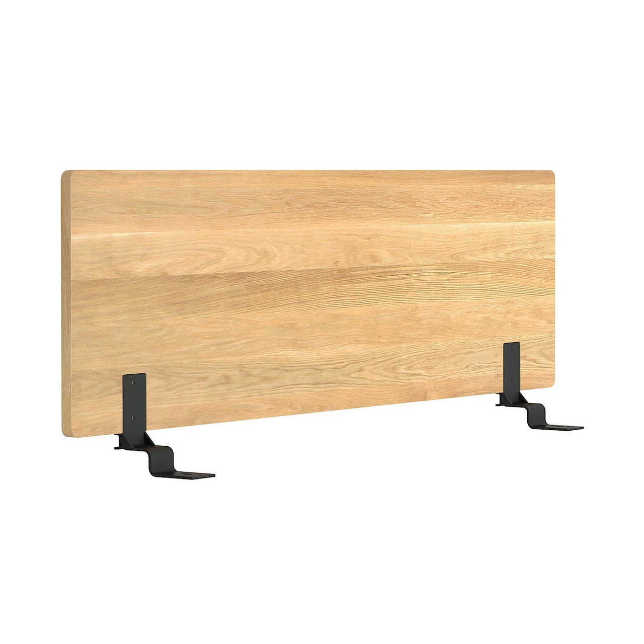 Platform Bed Oak Headboard Double