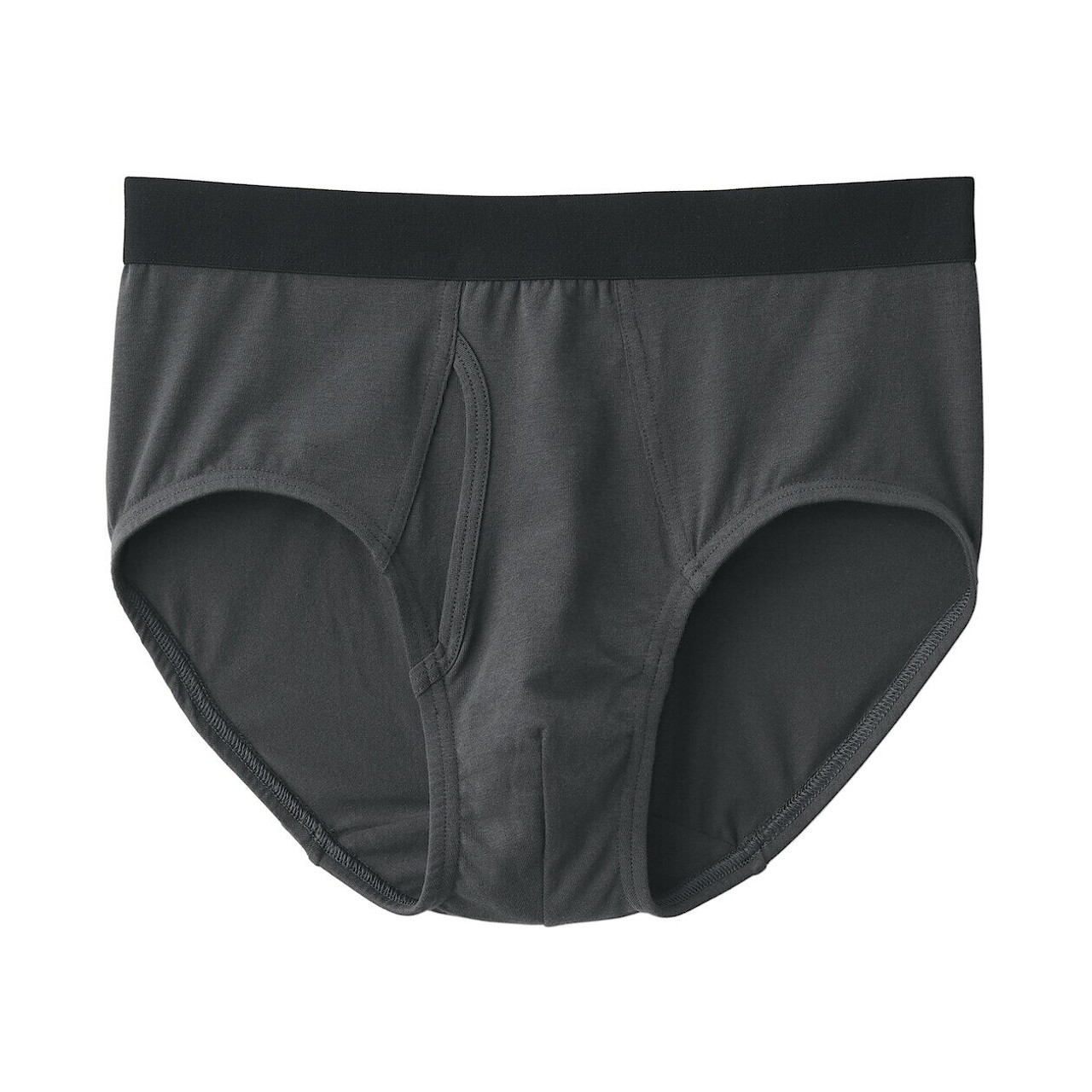 Men's Stretch Jersey Open Front Briefs