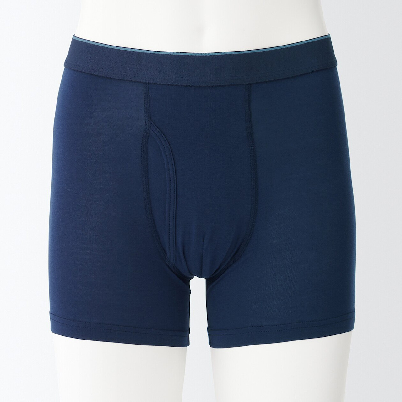 Men's Lyocell Stretch Front Open Boxer Shorts