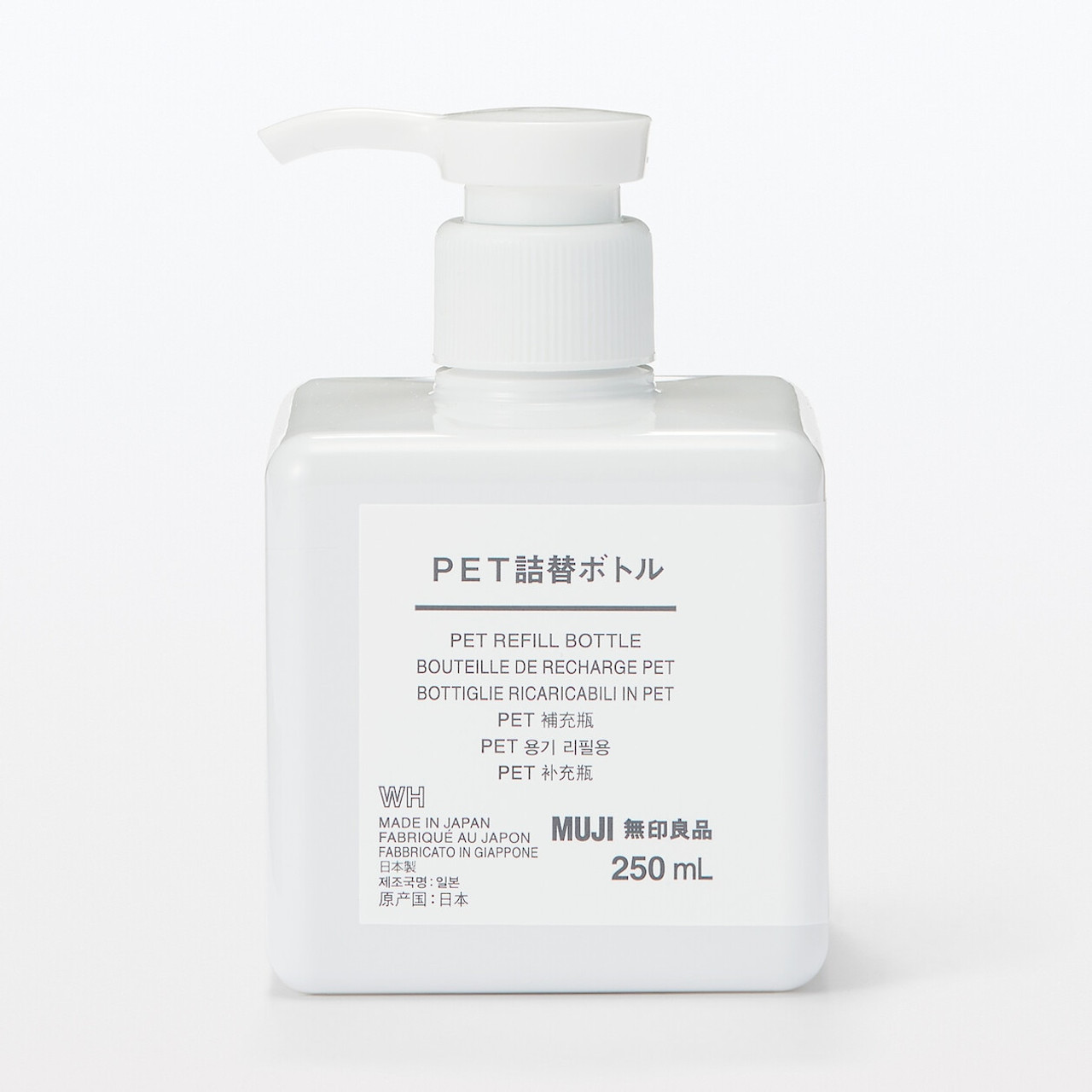 PET Pump Bottle 250ml