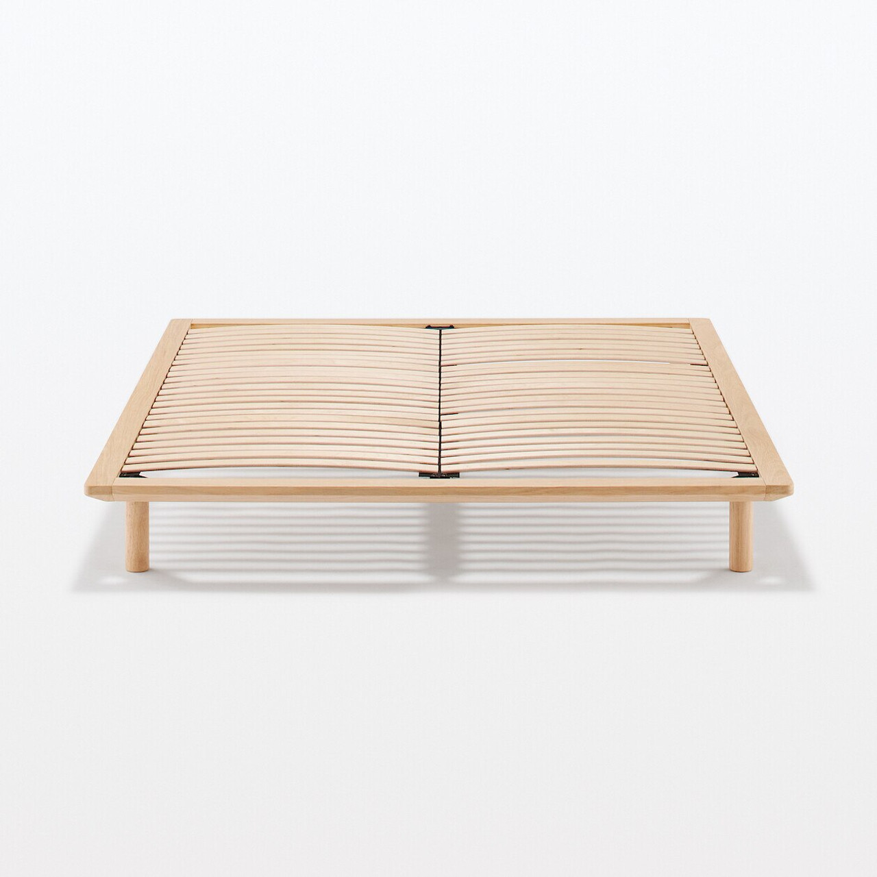 Platform Bed Frame Oak Large Double