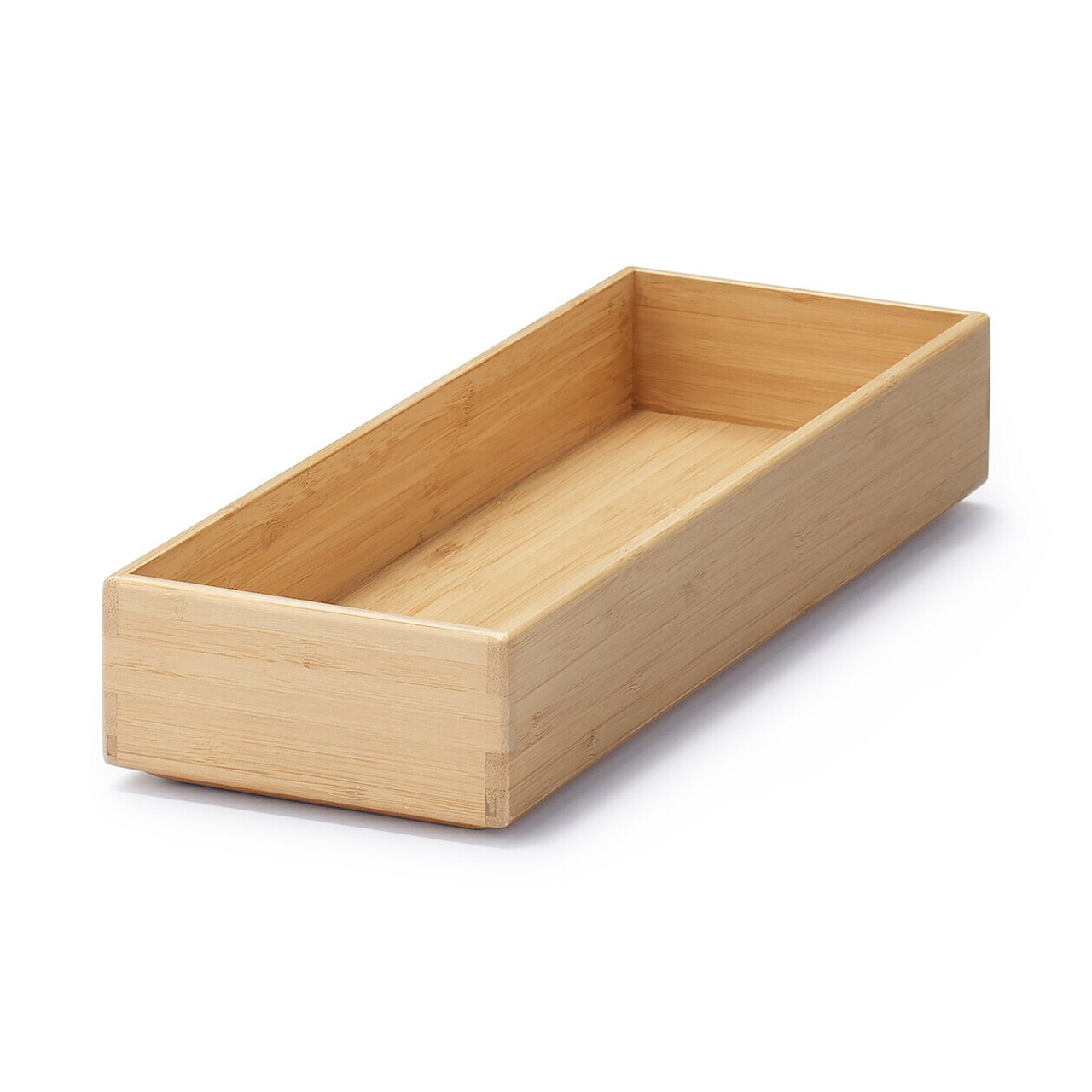 Bamboo organiser box L