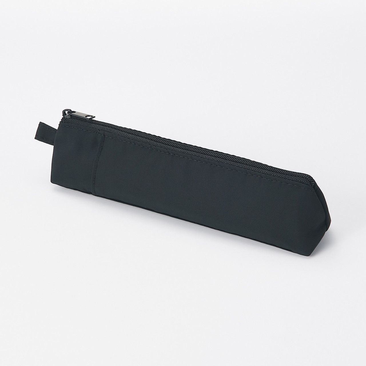 Polyester Pen case with pocket Black