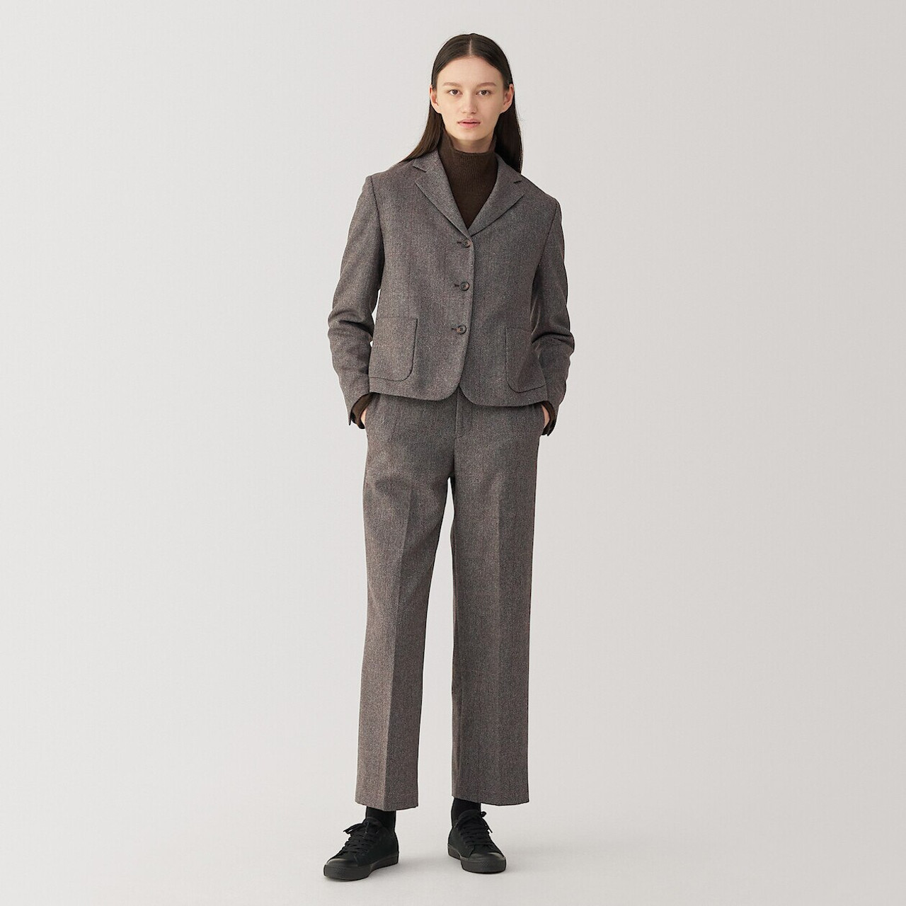 Women's Recycled Wool Blend Blazer