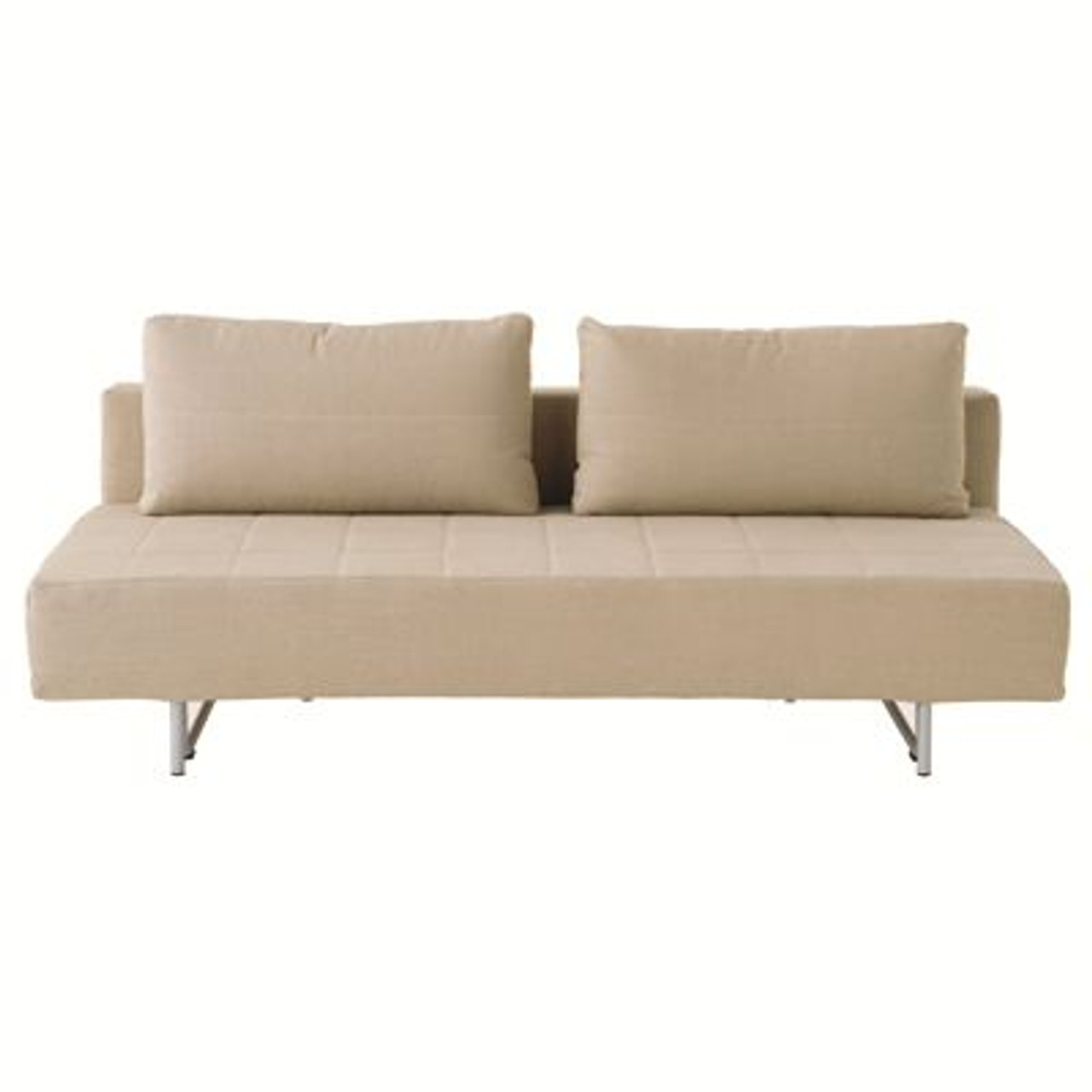2 Seater Sofa bed ‐ Linen ‐ Beige