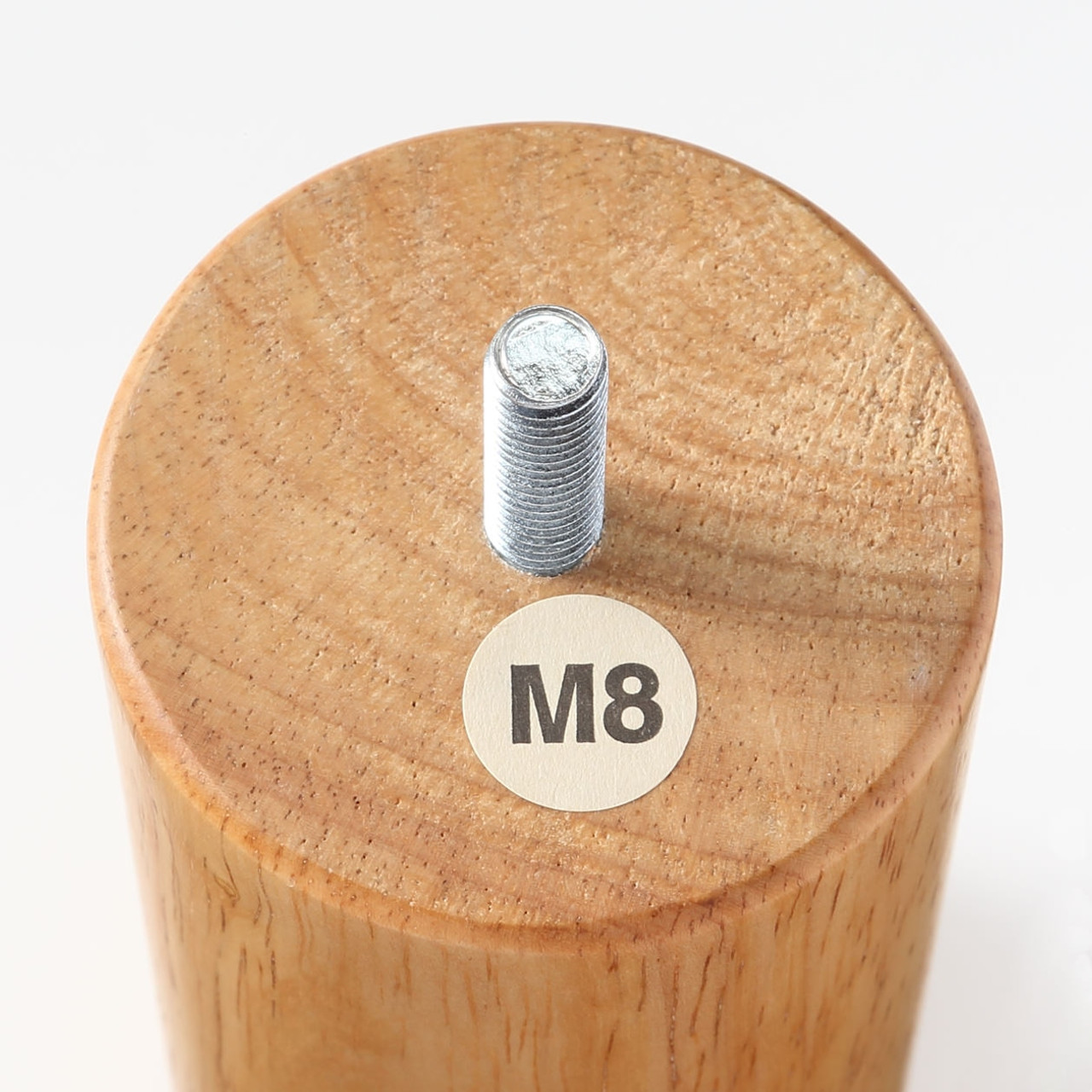 Wooden Legs Set 12cm Natural (M8)