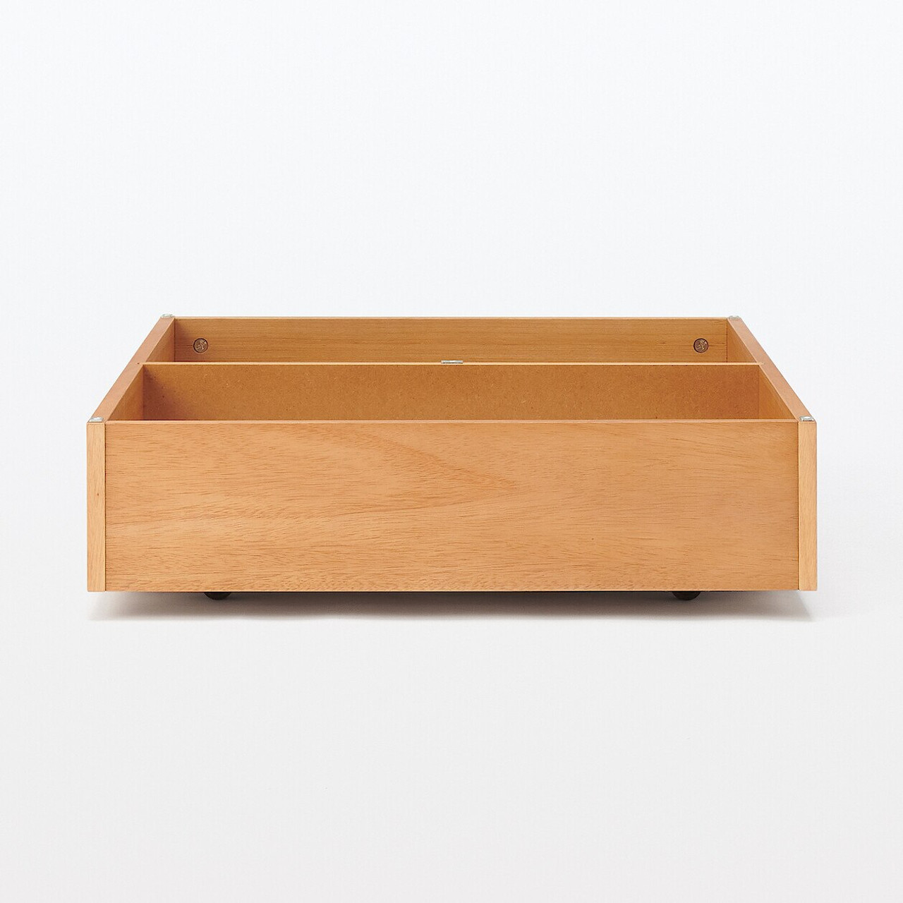 Rubberwood Veneer Bed Storage Box