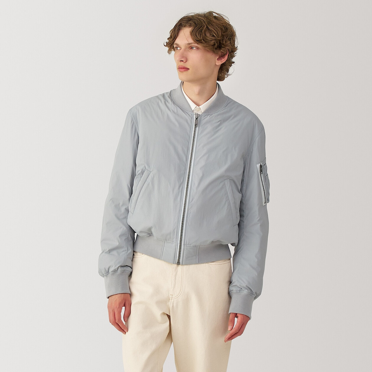 Men`s Down Bomber Jacket
