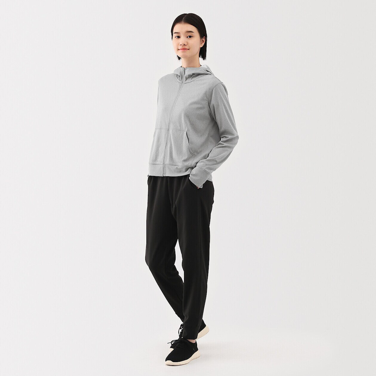 Women's Quick Dry Zip Hooded Sweatshirt