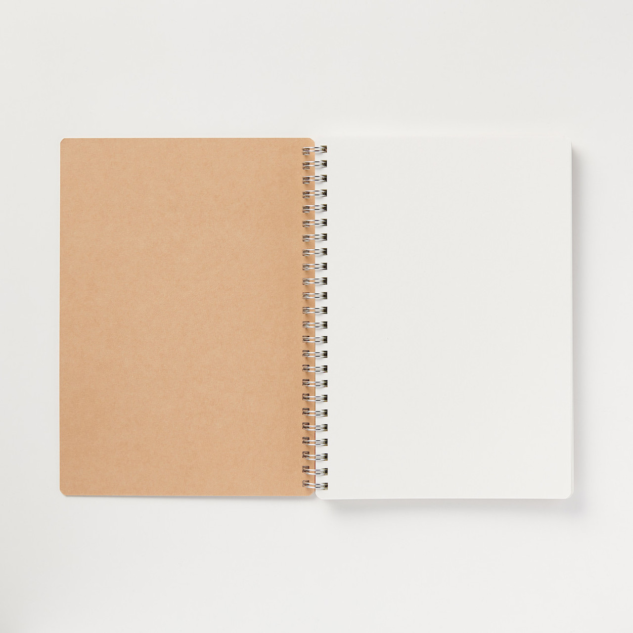 High Quality Recycling Paper Double Ring Notebook with Rubberband A5