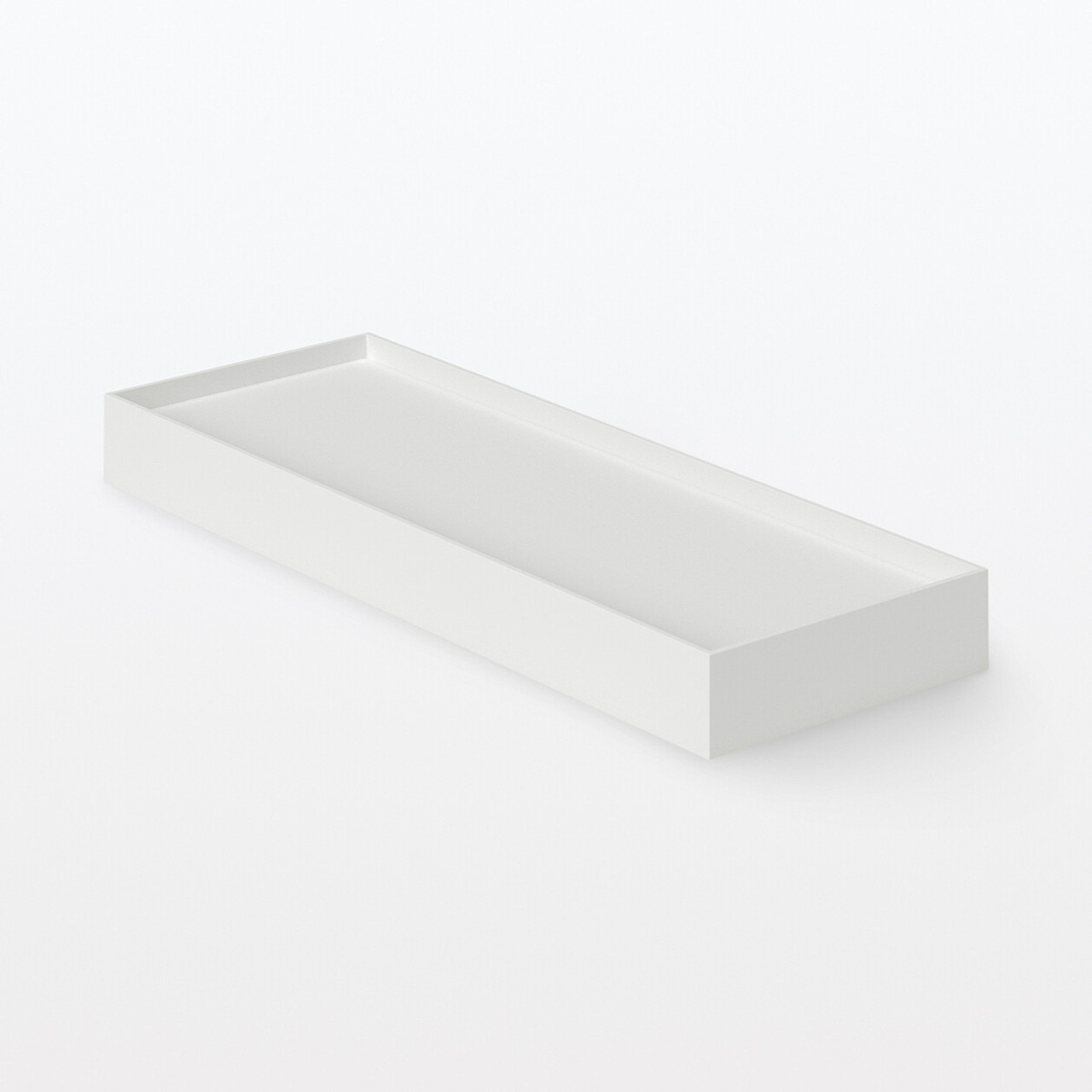 PP File Box Lid ‐ White Grey 10cm