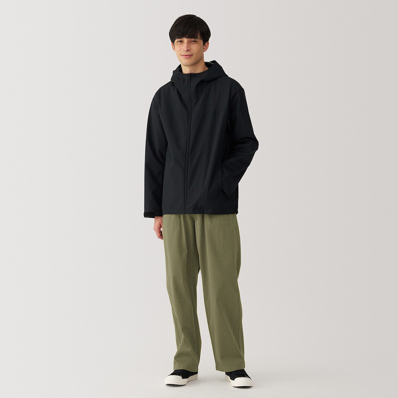 Men's Stretch Jersey Patch Pocket Trousers