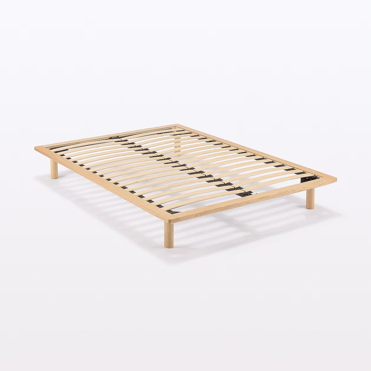 Platform Bed Oak Main Unit Double