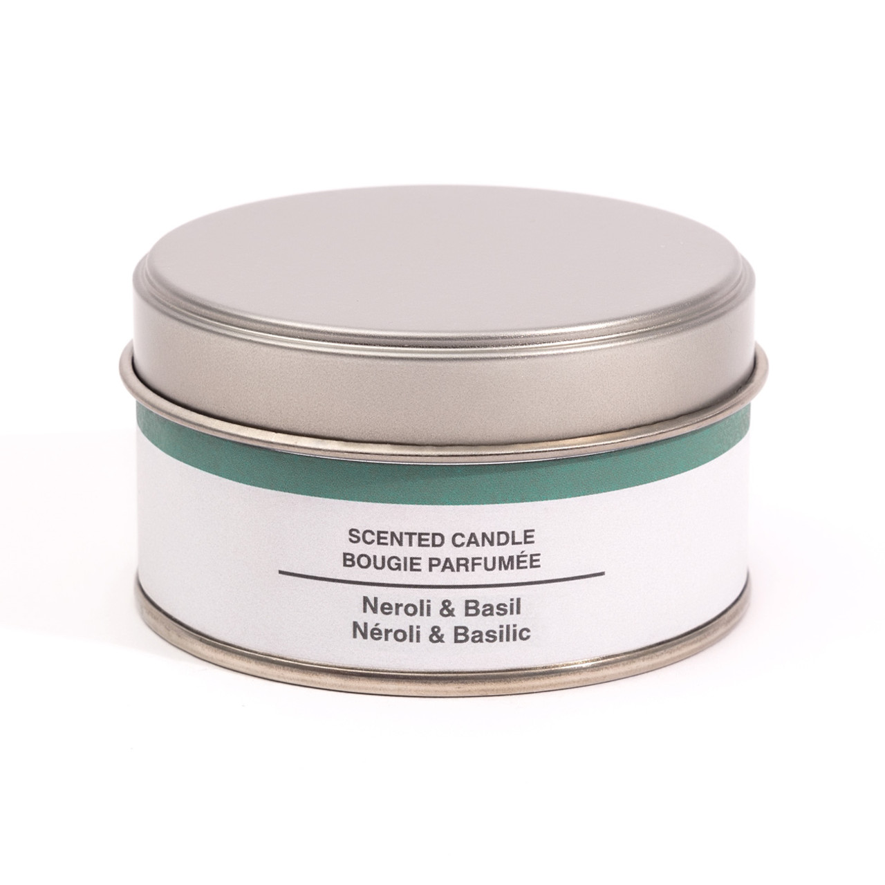 Neroli and Basil Tin Candle