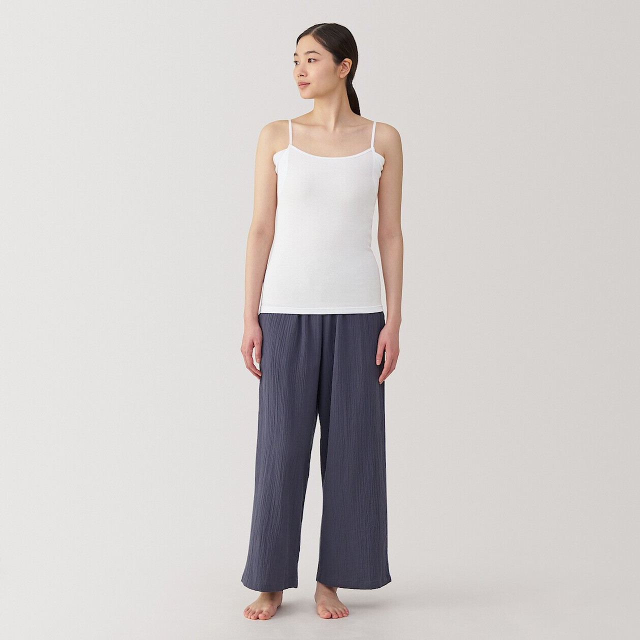 Women's Moisture‐Wicking Cotton Camisole with Sweat Pad
