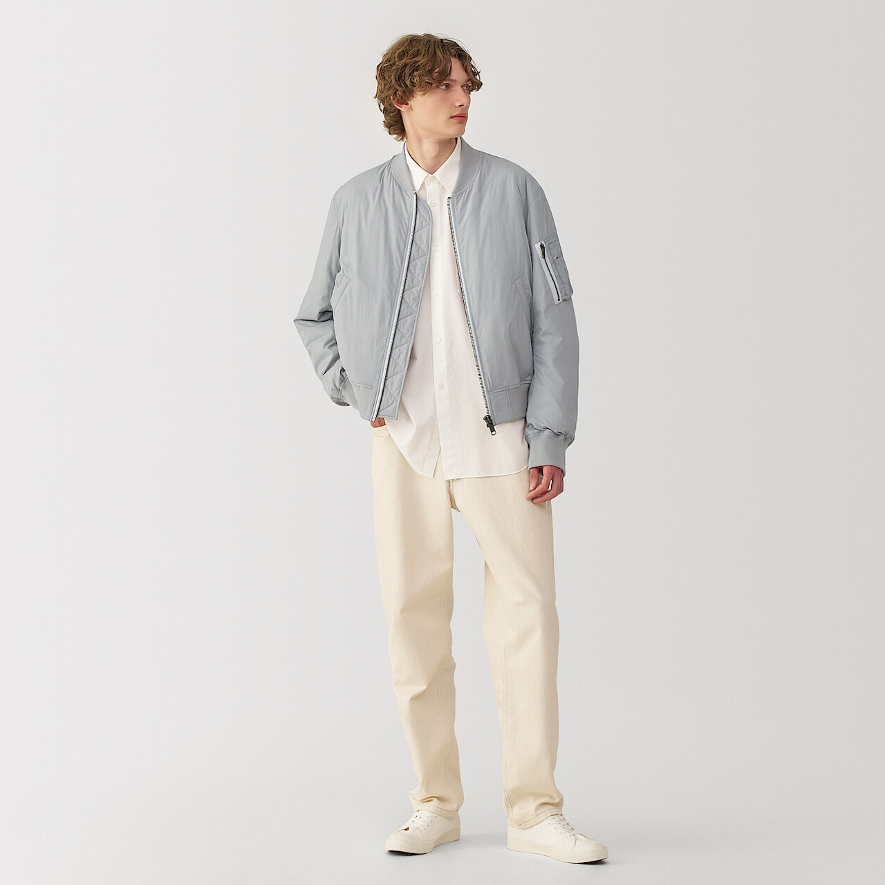 Men`s Down Bomber Jacket