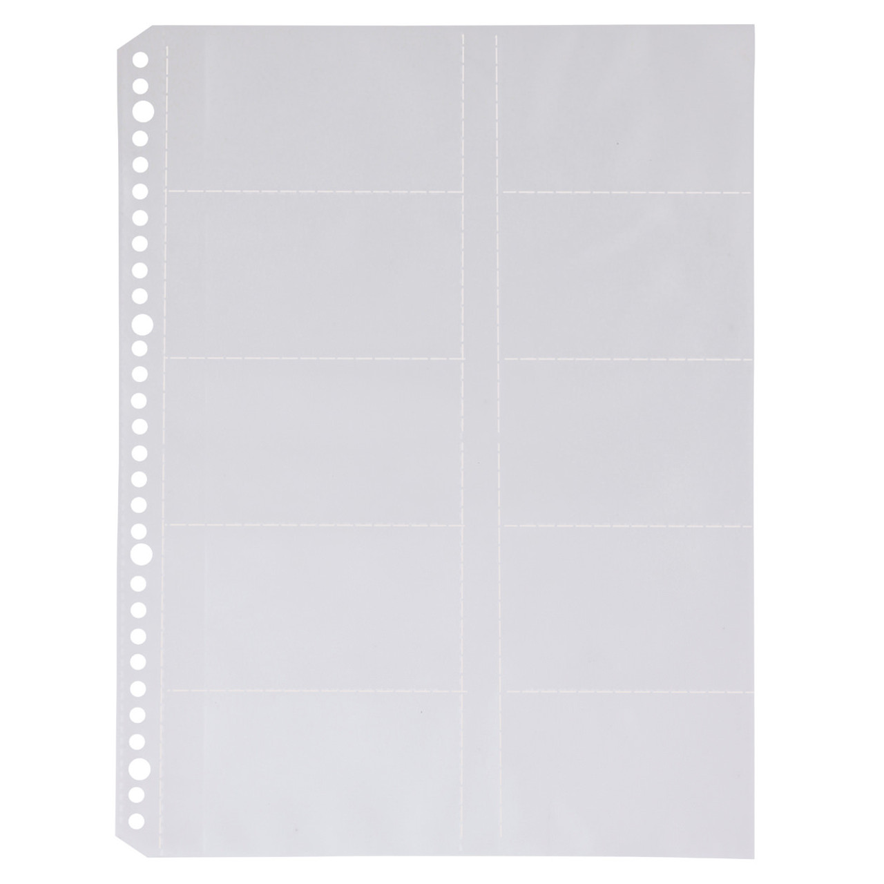 PP Punched Pockets Refill / Card Type A4