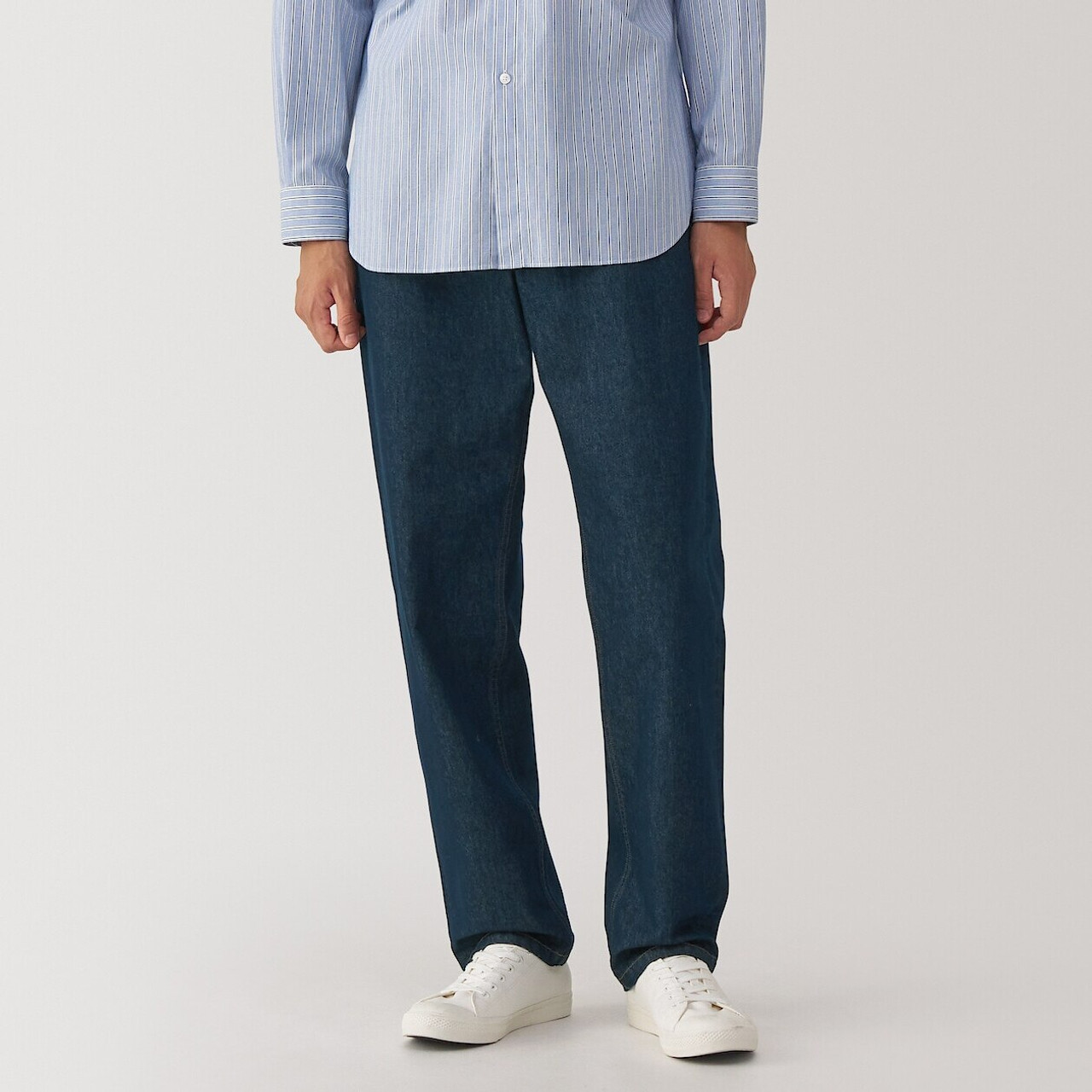 Men`s Washi Blend Denim Trousers