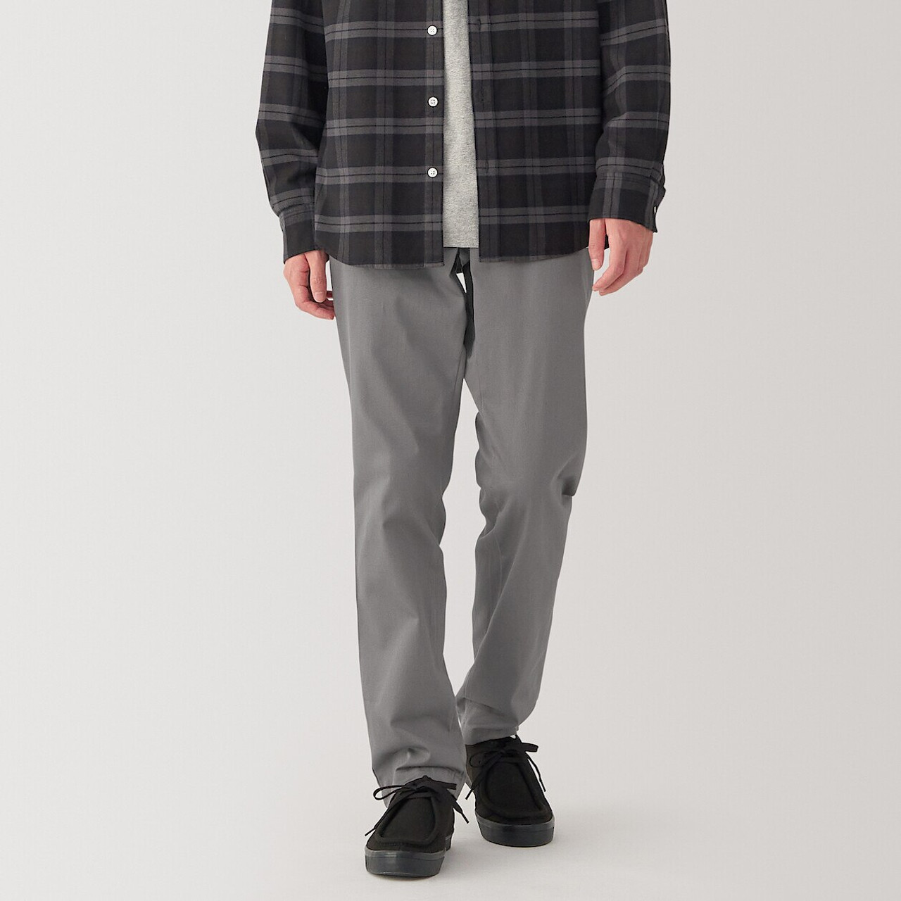 Men's Stretch Slim Chino Trousers‐ Long.