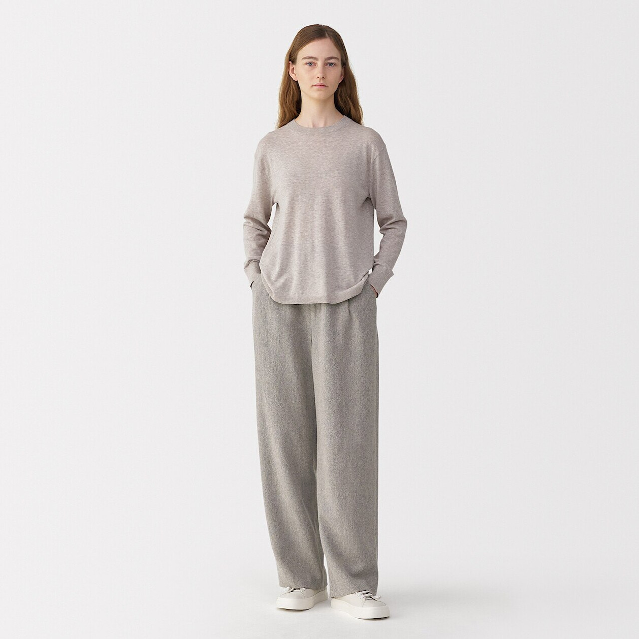 Women's Linen and Wool Trousers