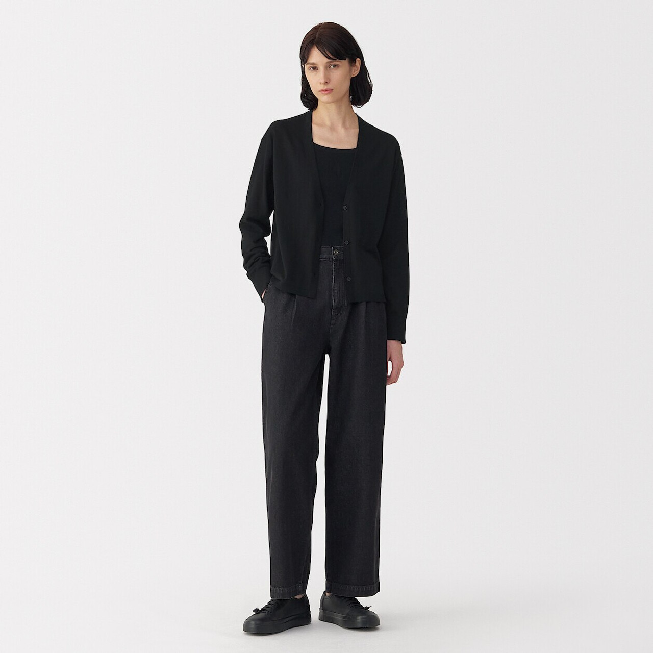 Women's Cotton Fine Knit Cardigan