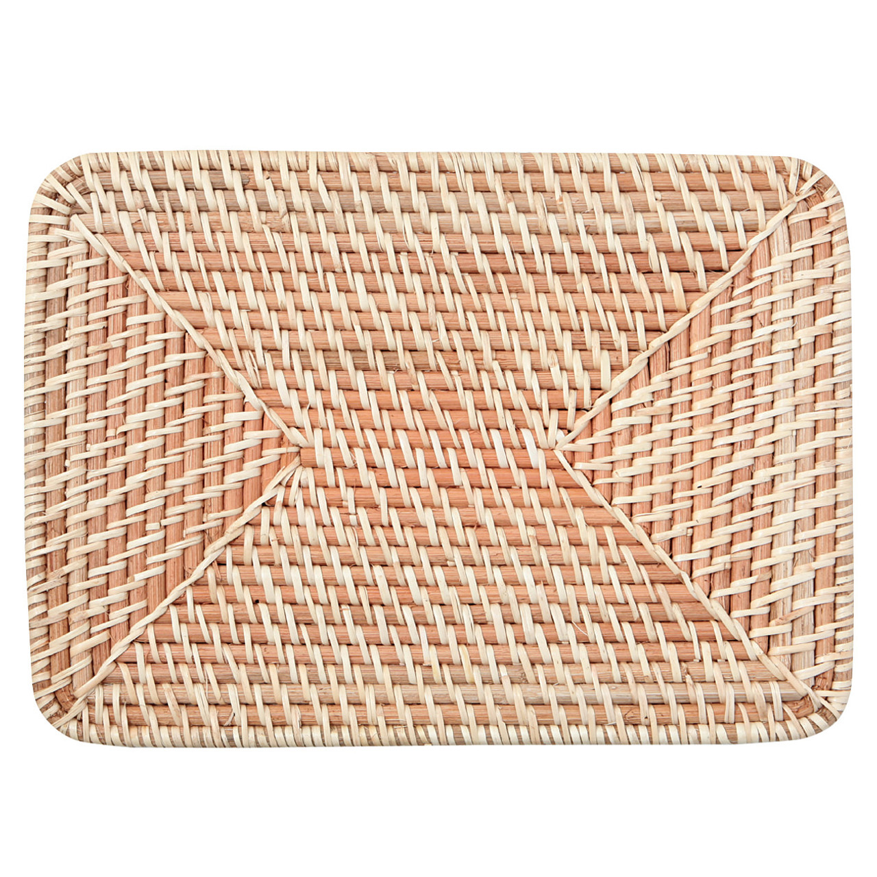 Rattan Basket Lid 26x36x3cm