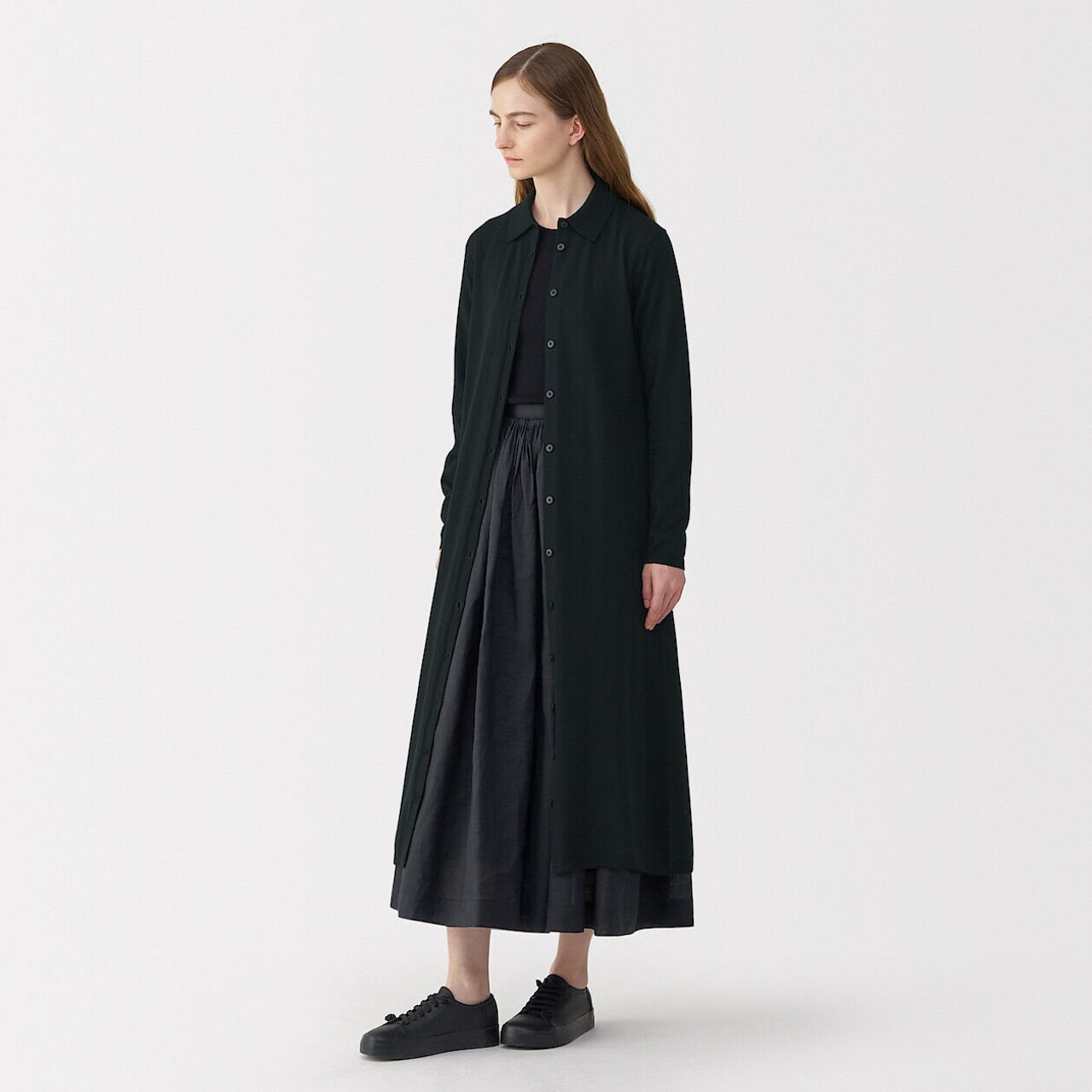 Women's Cotton and Yak Wool Knit Dress