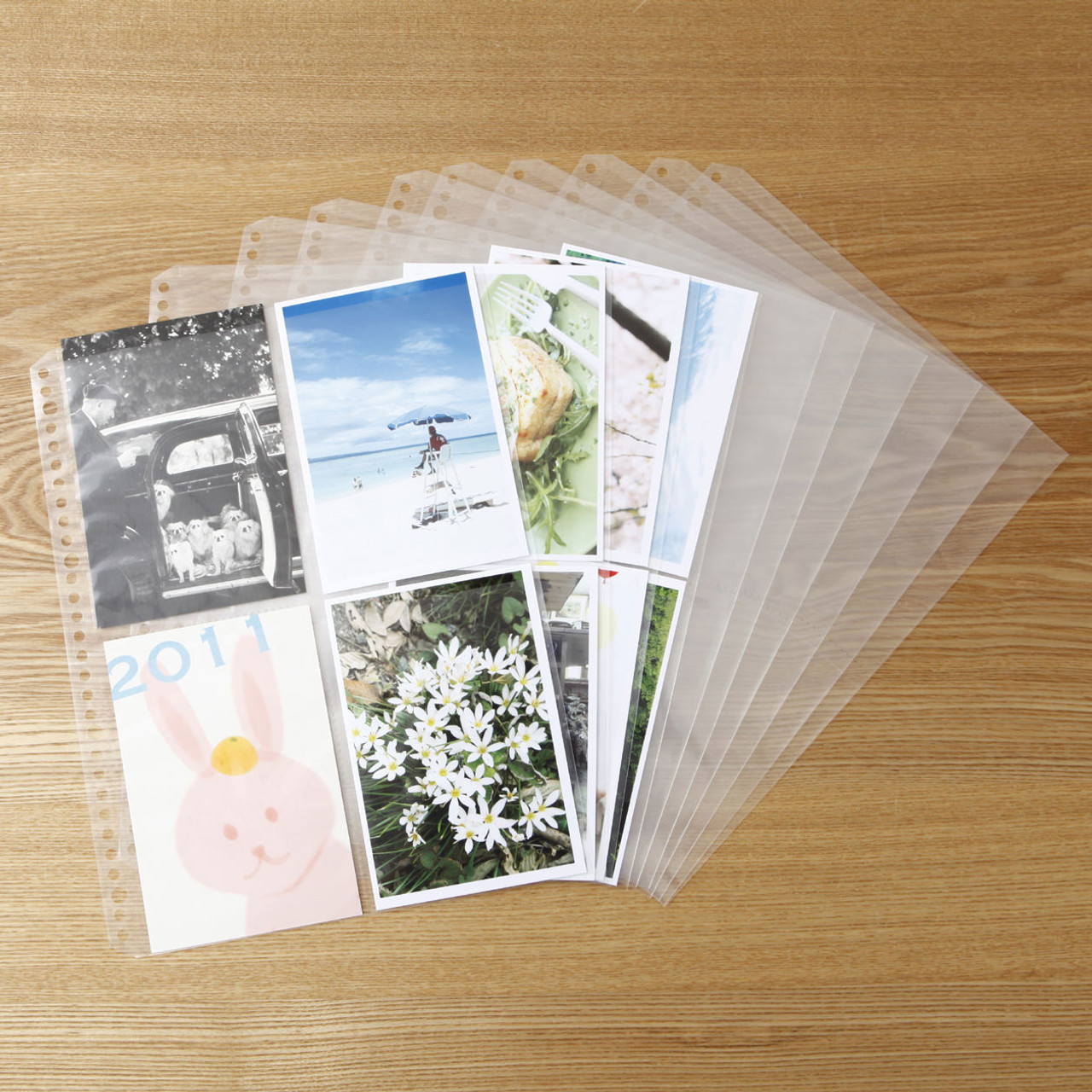 A4 Clear Postcard Pocket