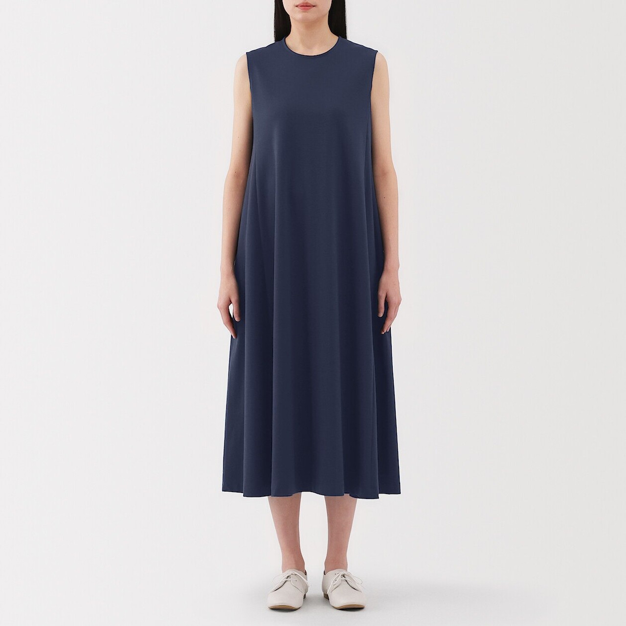 Women's Cotton Cool Touch Midi A‐line Dress