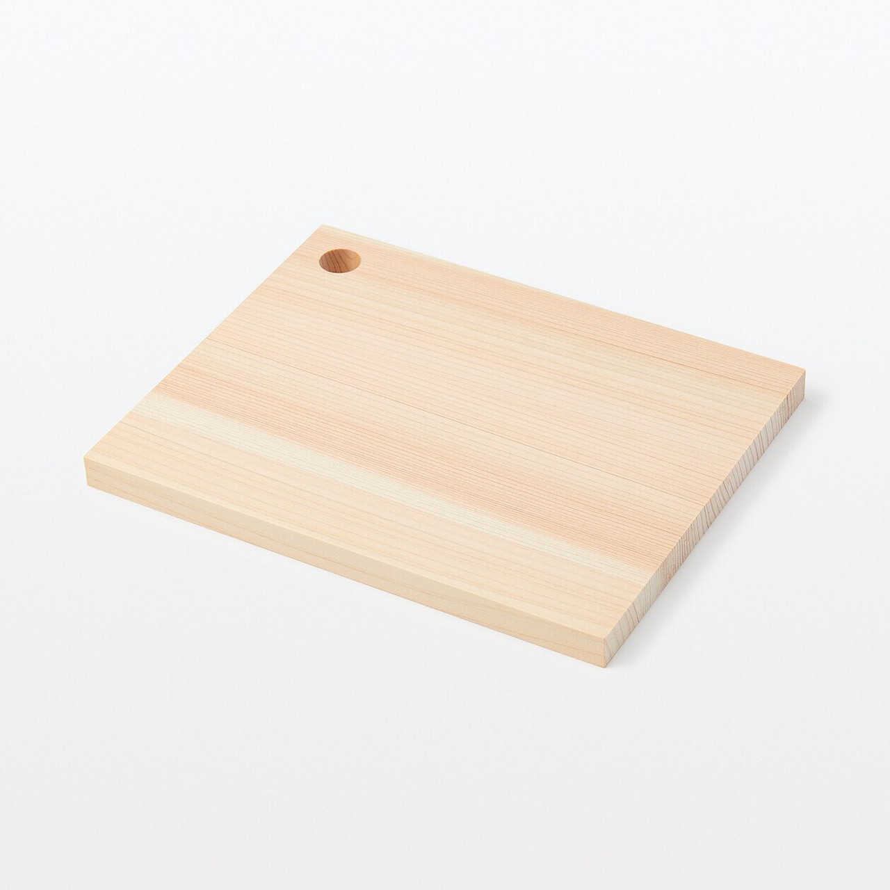Hinoki Wood Chopping Board with Hanging Hole ‐ Small