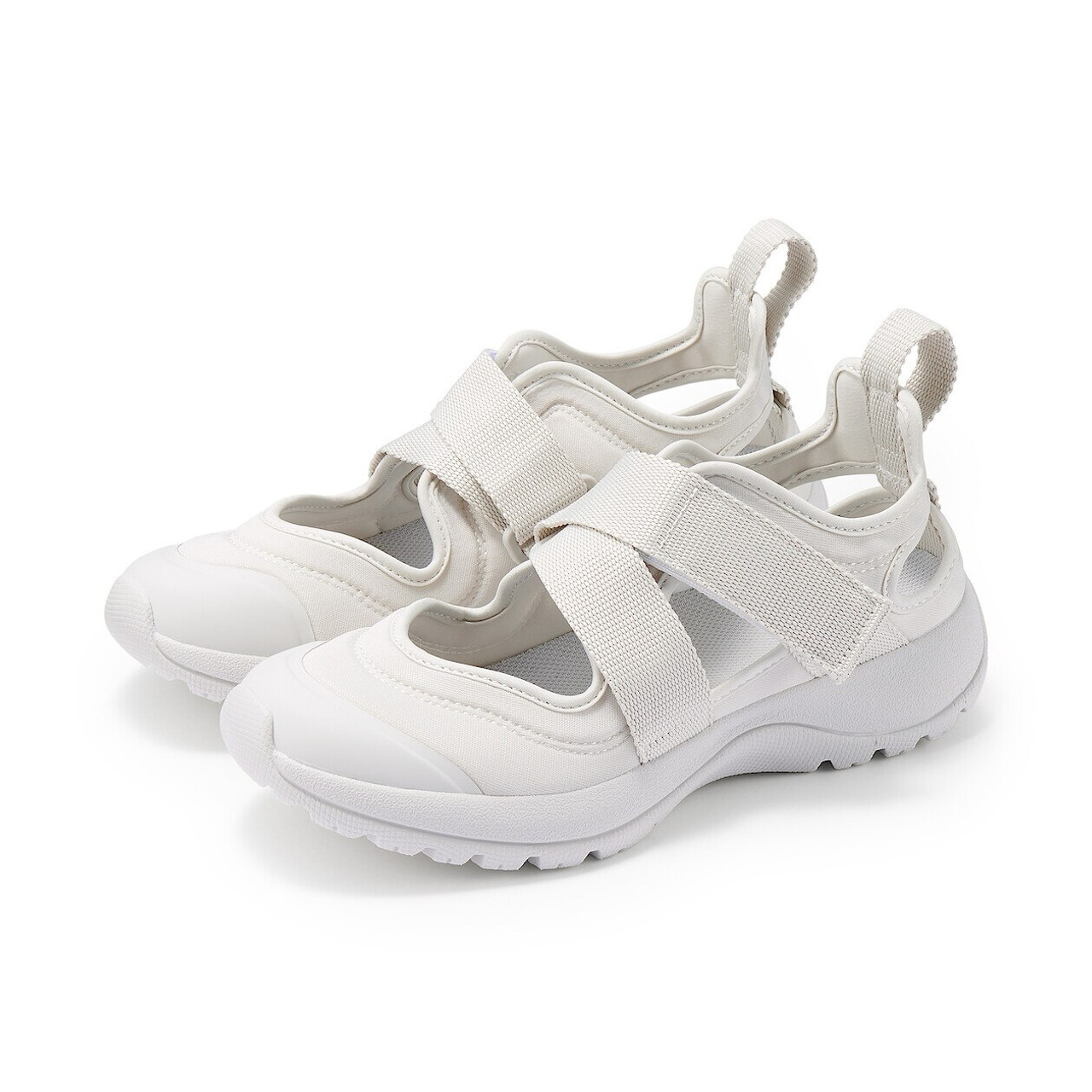 Unisex Velcro Strap Closed‐Toe Sandals