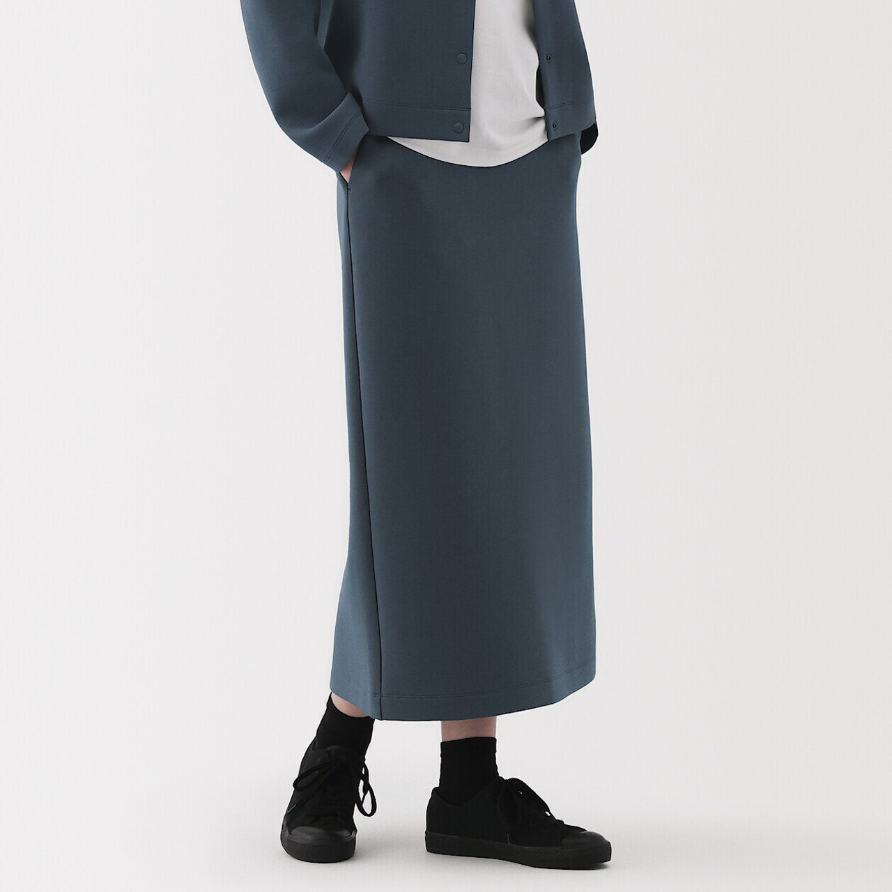 Women's Cotton Blend Pencil Skirt