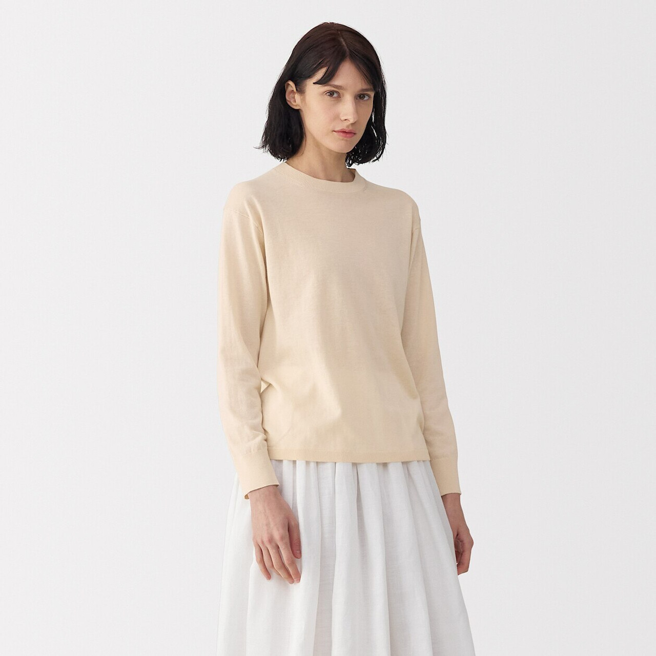 Women's Cotton Fine Knit Jumper