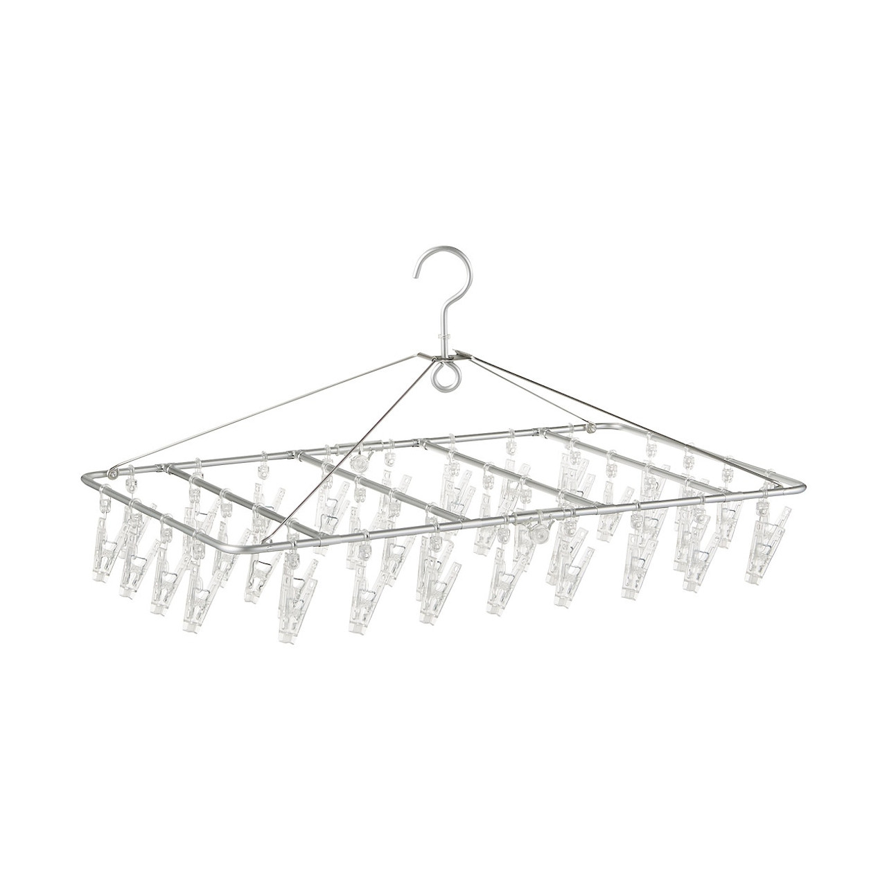 Aluminium Square Hangers with 40pegs