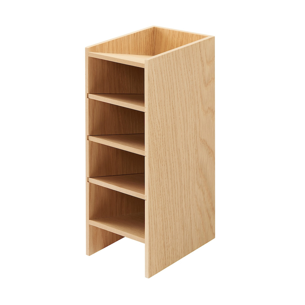 Wood 5 Shelf Organiser