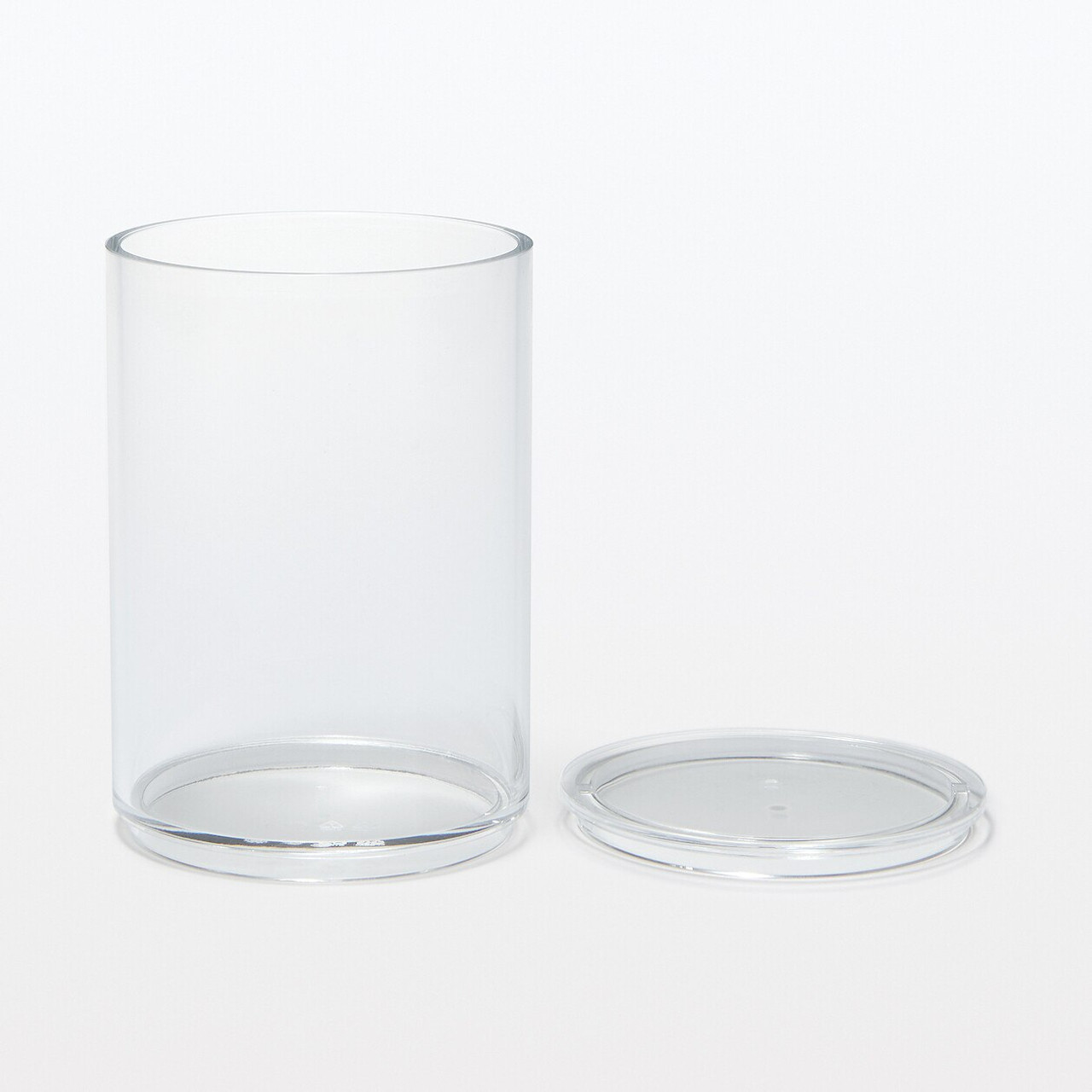 Acrylic Cylinder Container with Lid