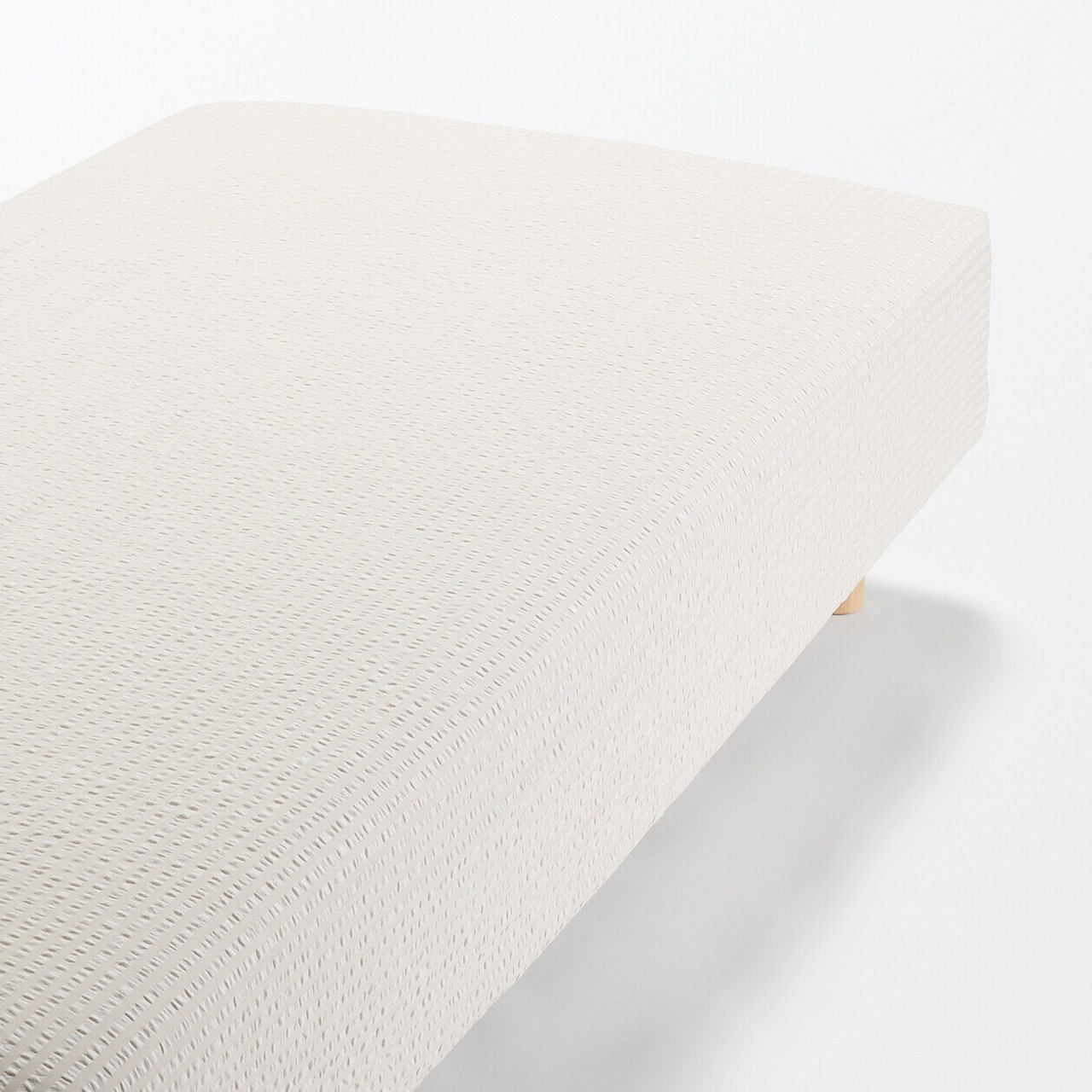 Cotton Seersucker Fitted Sheet ‐ Large Double