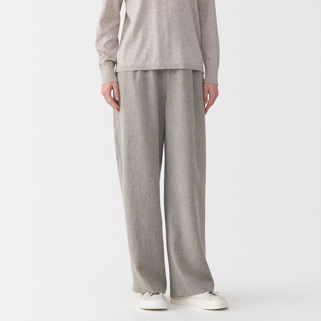 Women's Linen and Wool Trousers