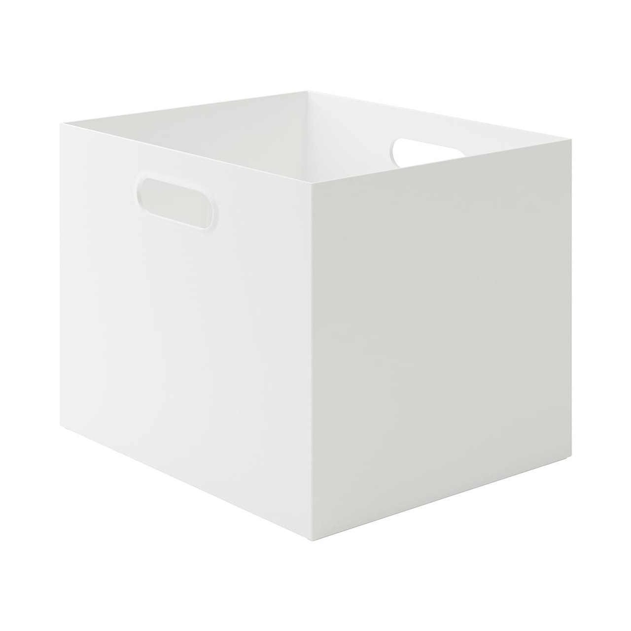 PP File Box White Grey