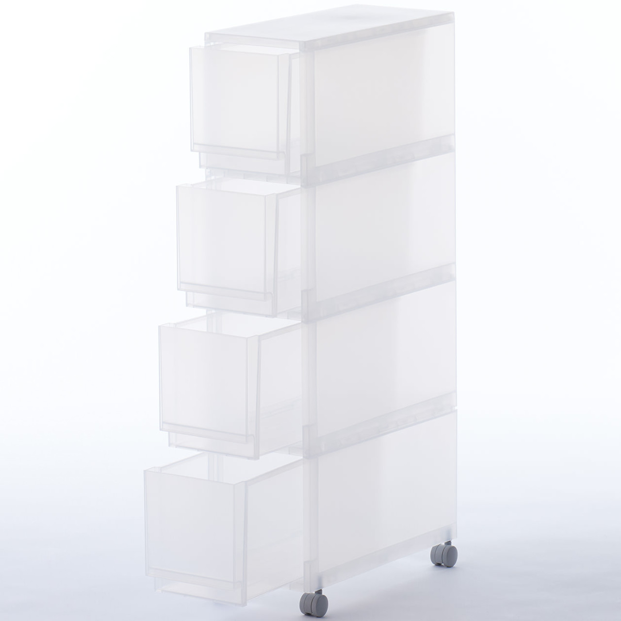 PP 4 Drawer Trolley ‐ Equal Size Drawers