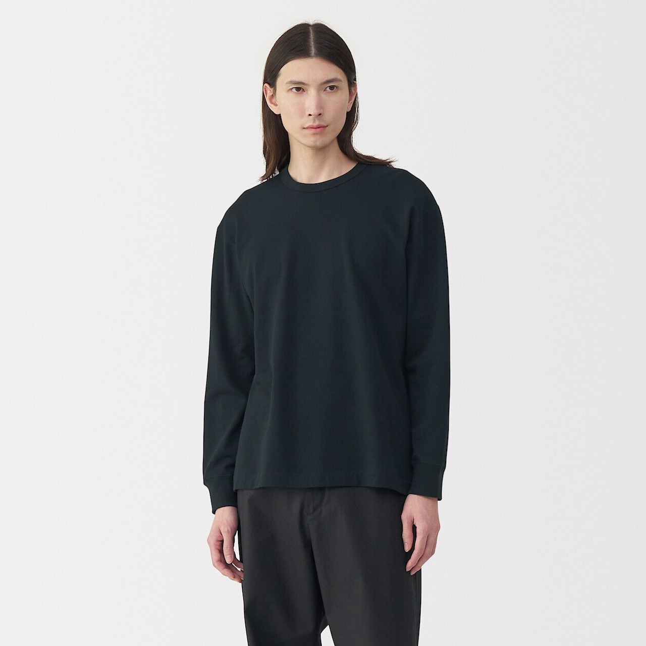 Men's Traditionally Knitted Long Sleeve T‐shirt