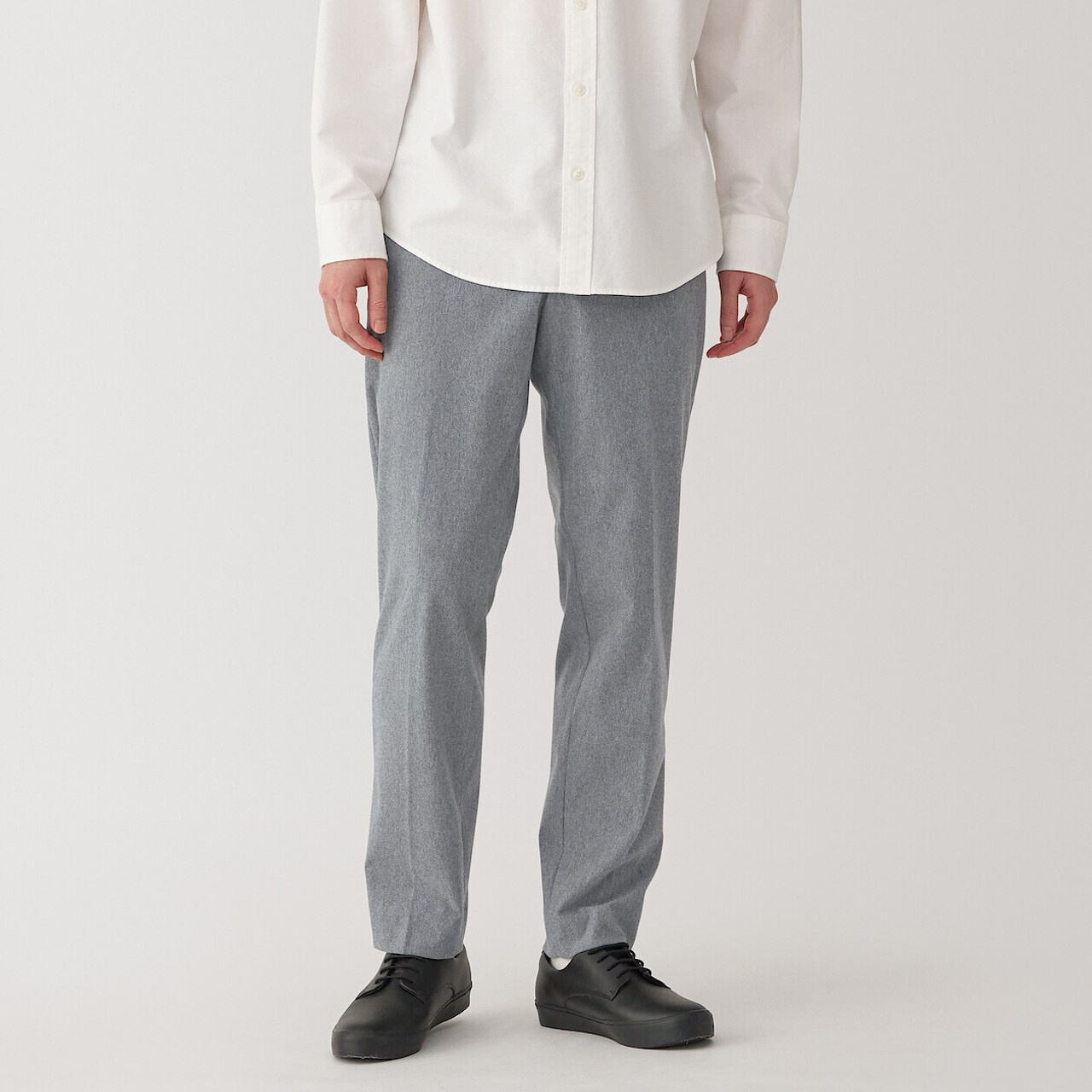 Men's Stretch Fit Pleated Trousers