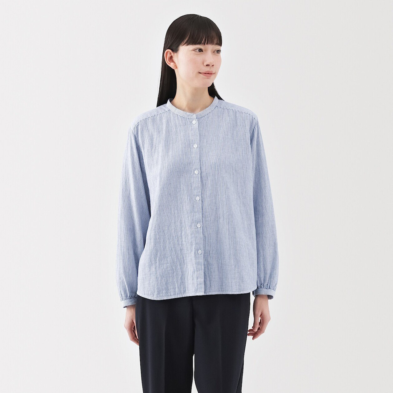 Women's Kapok Blend Double Gauze Blouse