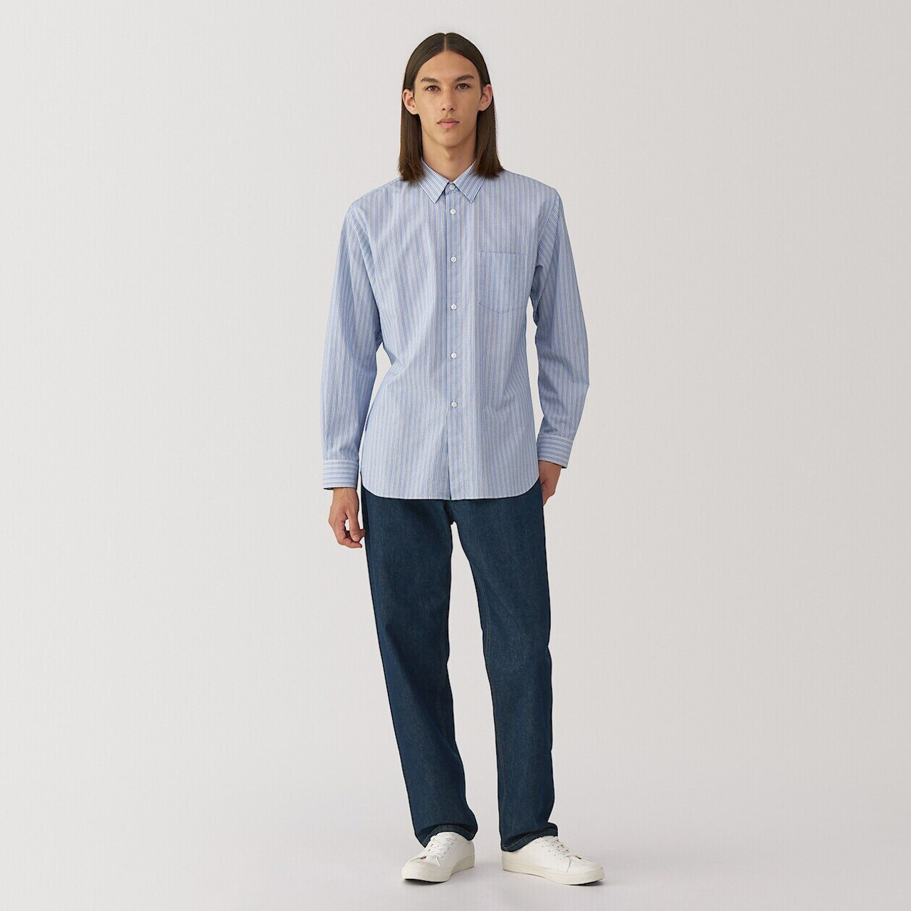 Men`s Washi Blend Denim Trousers