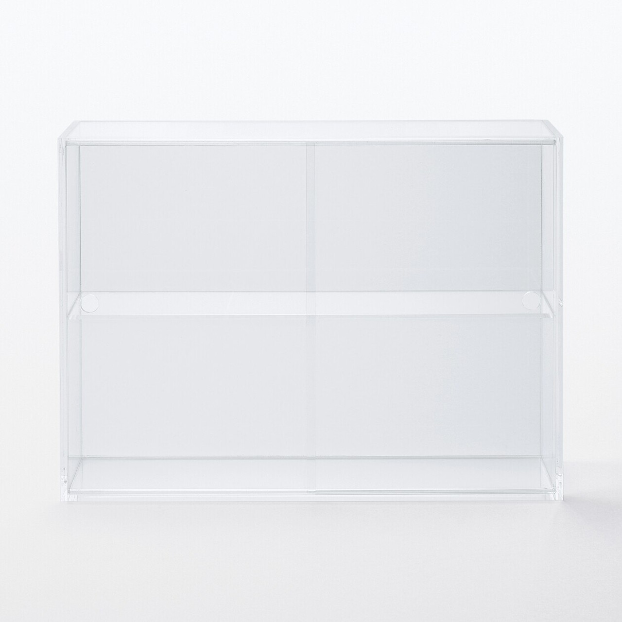 Acrylic Display Case with Sliding Doors ‐ L