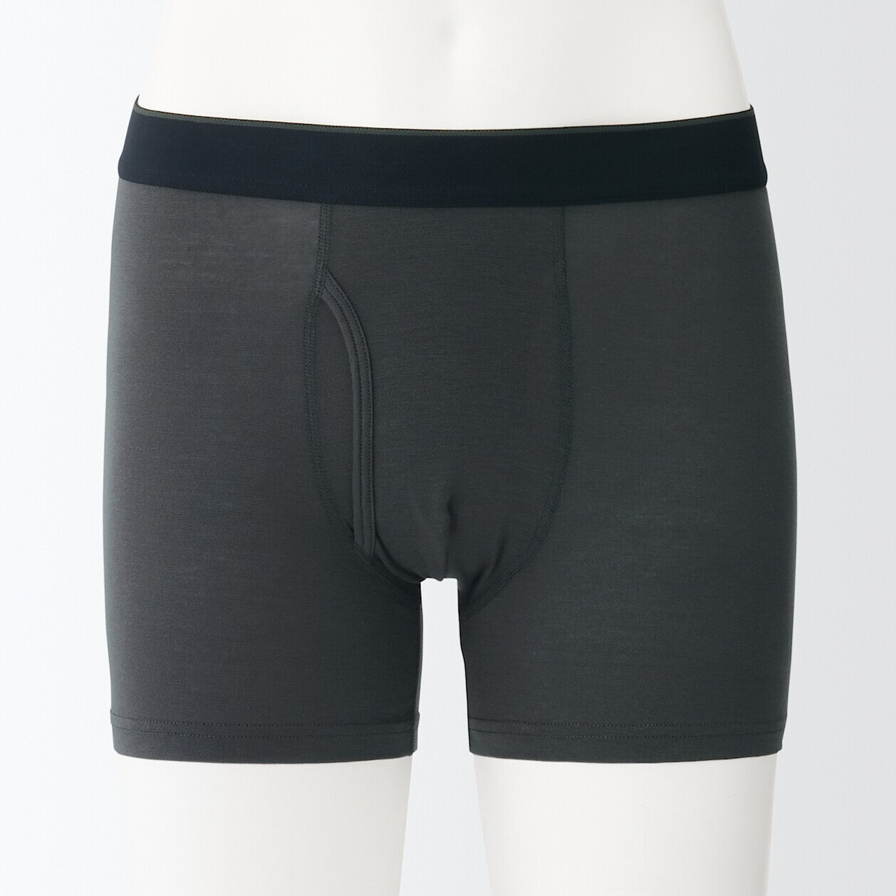 Men's Lyocell Stretch Front Open Boxer Shorts 18150