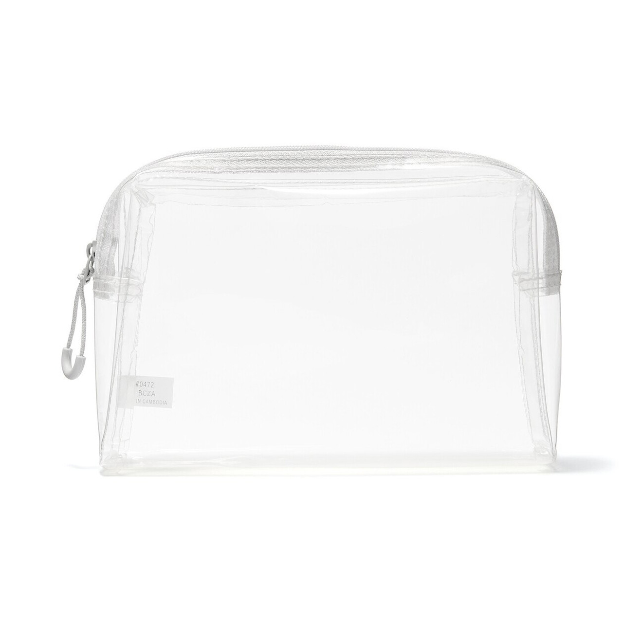 Transparent TPU Pouch with Gusset 12x18.5cm