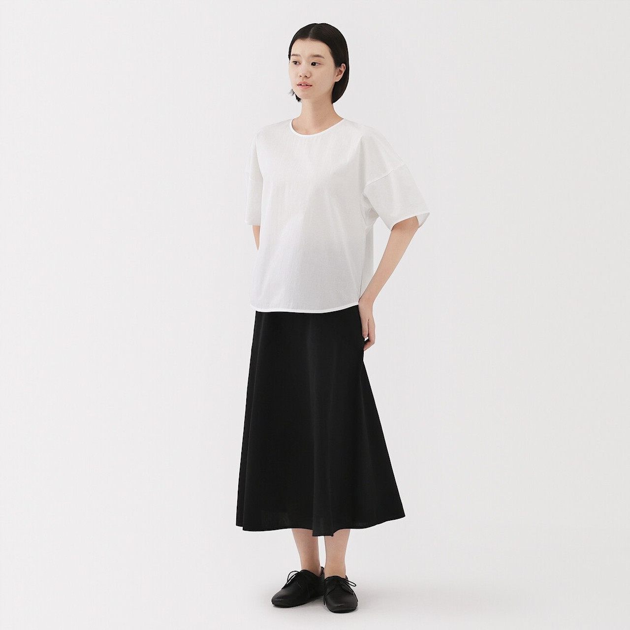 Women's Cotton Cool Touch Short Sleeve Blouse