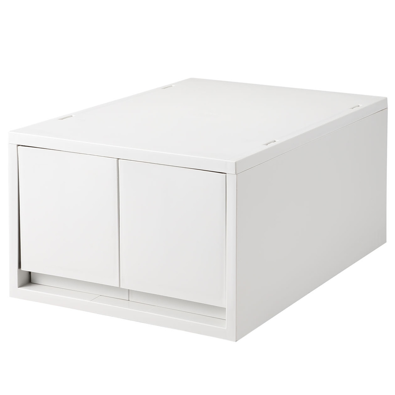 PP Drawer Unit A4 2 Drawers White 26x37x17.5cm